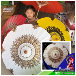 ร่มลายไทย ใหม่ สไตล์ ร่มเชียงใหม่ ภาคเหนือ